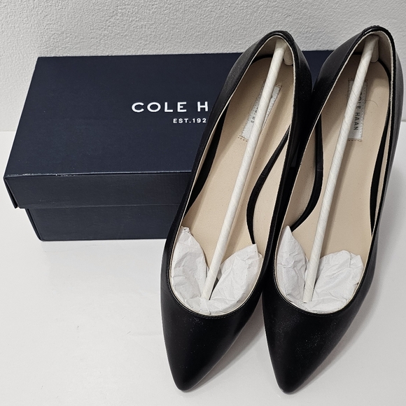 Cole Haan - Vesta Skimmer Flats - Black - Picture 6 of 16